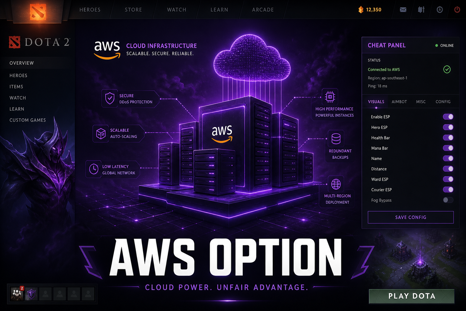 AWS cloud option