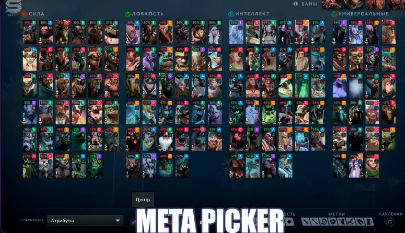 Meta picker hero tiers and win rates